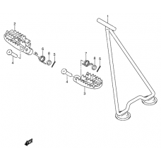 Stand - footrest              

                  Model k1/k2