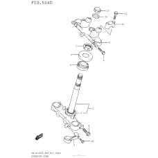 Steering Stem (Dr-Z125Ll5 E33)