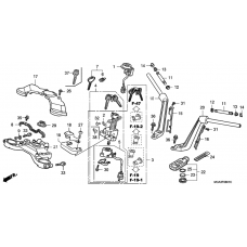 Handle pipe/top bridge              

                  GL1800A5)(GL18006/7/8
