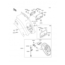 Taillight unit ass`y