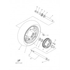 Заднее колесо