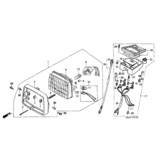 Headlight/speedometer              

                  C50LAG/G/SN