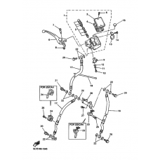 Front master cylinder