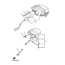 Taillight unit ass`y