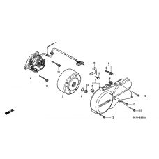 Left crankcase cover/ generator