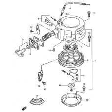 Starter assy recoil