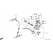 Fr. brake master cylinder