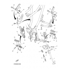 Support & repose pied