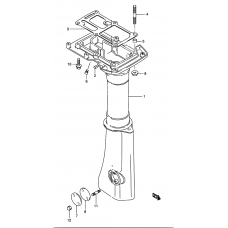 Drive shaft housing