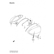 Fuel tank side cover              

                  Model l0