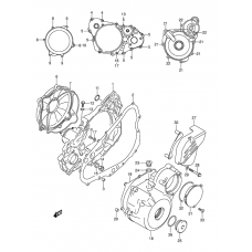 Crankcase cover ass`y (v