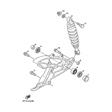 Rear arm, suspension