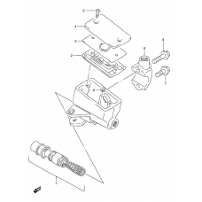 Front master cylinder              

                  Gsf1200st/sv/sw/sx/sy