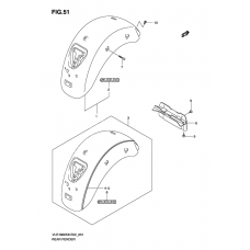 Rear fender              

                  Model k8