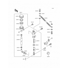 Rear master cylinder