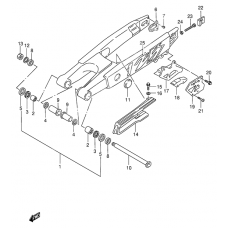 Rear swinging arm              

                  Model t