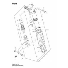 Rear shock absorber              

                  Rm85l2 p03