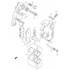 Front caliper