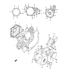 Crankcase cover ass`y (v