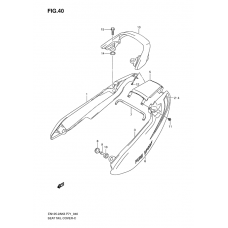 Seat tail cover              

                  En125-2ak3