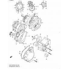 Crankcase cover ass`y (v