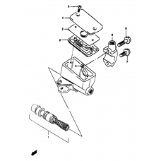 Front master cylinder              

                  Gsf1200sav/saw/sax/say