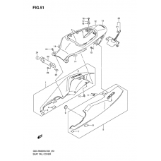 Seat tail cover