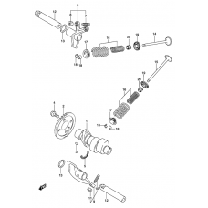 Cam shaft/valve