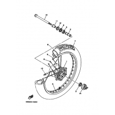 Переднее колесо