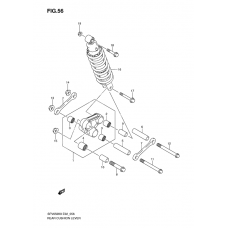 Rear cushion lever