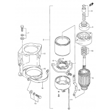 Starting motor