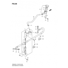 Rear master cylinder