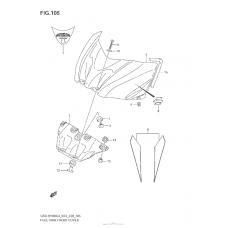 Накладка топливного бака (Gsx-R1000Zl3 E03)