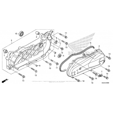 Swingarm + left side cover