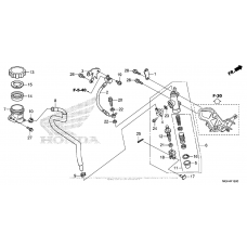 Задний тормозной цилиндр