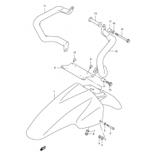 Front fender              

                  Model x