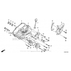 Left crankcase cover