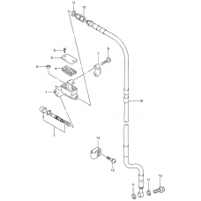 Front master cylinder