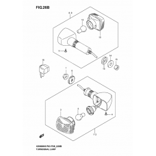 Turnsignal front & rear lamp              

                  Gs500fk4/k5/k6