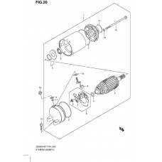 Starting motor