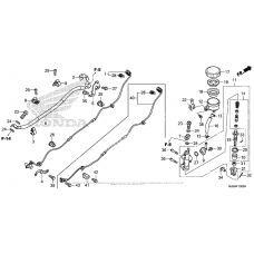 Задний тормозной цилиндр