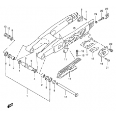 Rear swinging arm              

                  Model t