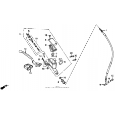 Fr. brake master cyl. 96-97