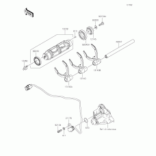 Gear Change Drum/Shift Fork(s)