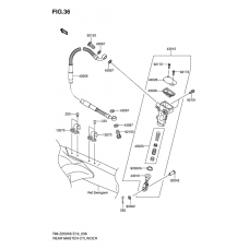 Rear master cylinder