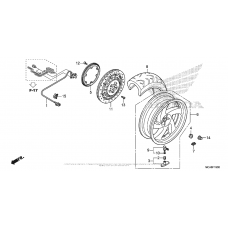 Заднее колесо