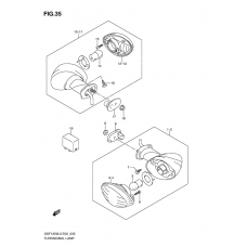 Turnsignal front & rear lamp              

                  E2/e19