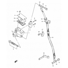 Front master cylinder