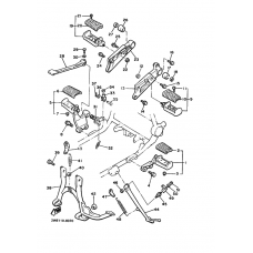 Support & repose pied