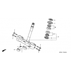 Steering stem              

                  CRF450R2,3,4,5,6,7